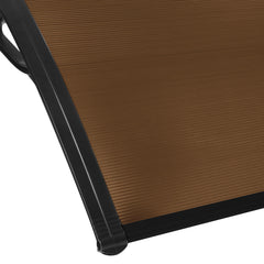 Mountview Window Door Awning Outdoor 1M X 4M Brown 1x4M-1954802873296621571