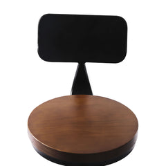 Levede 4x Bar Stool Kitchen Wooden Metal-1963748915782225923