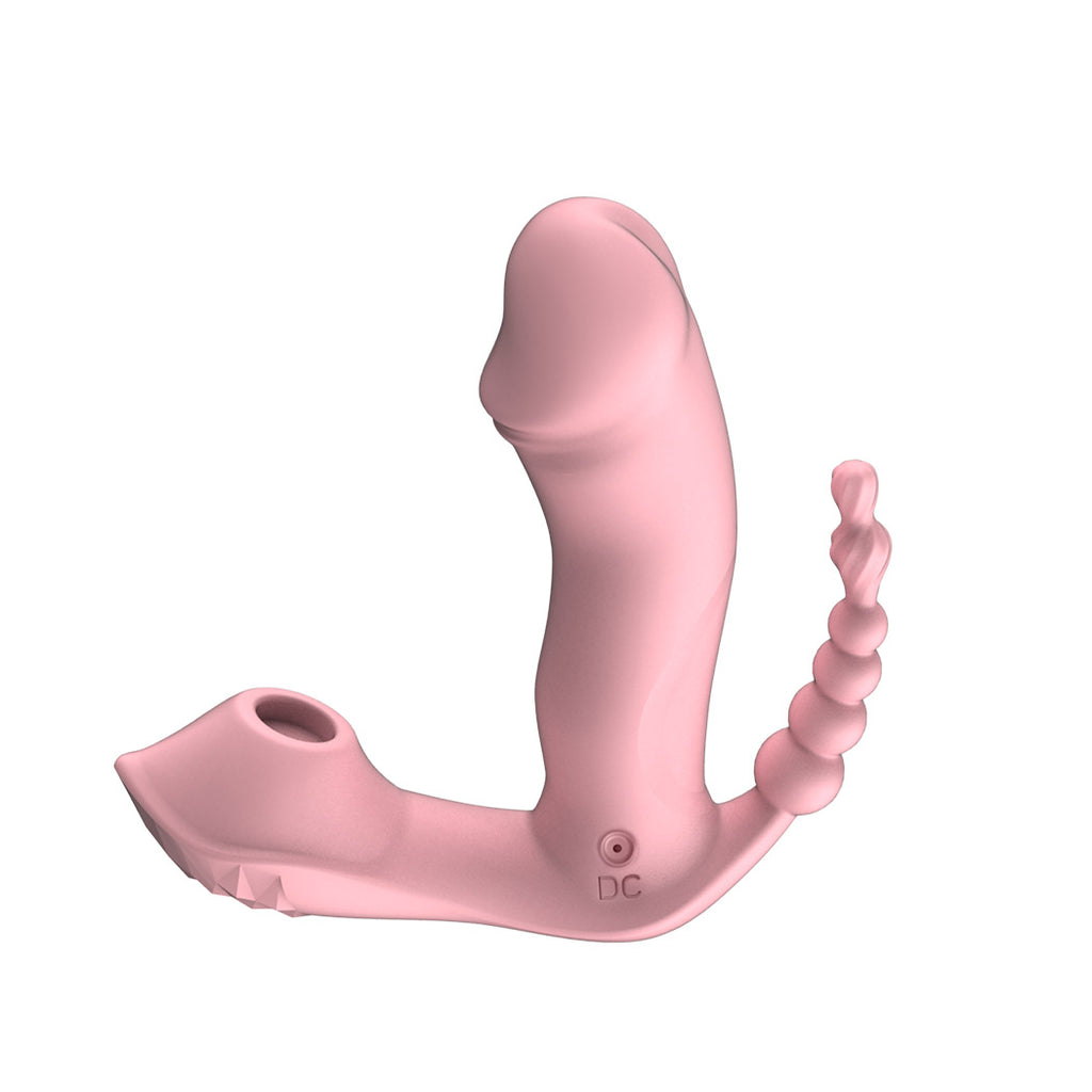 Urway Wearable Dildo Vibrator Stimulator Pink-1954802634665889795