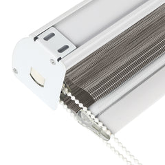 Marlow Blackout Zebra Roller Blind Curtains 90x210 Beige-1954802975117545475