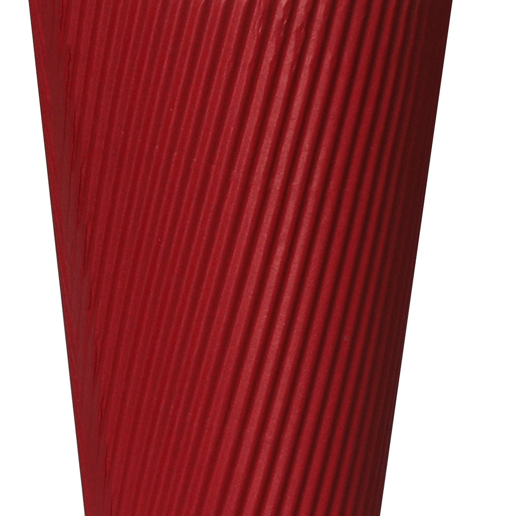 50 Pcs 16oz Disposable Takeaway Coffee Red-1954802897485172739