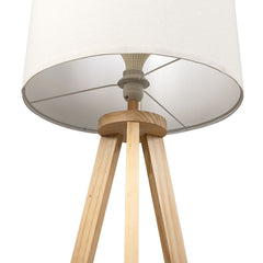 EMITTO Tripod Floor Lamp with Shelf-1954802835845681156