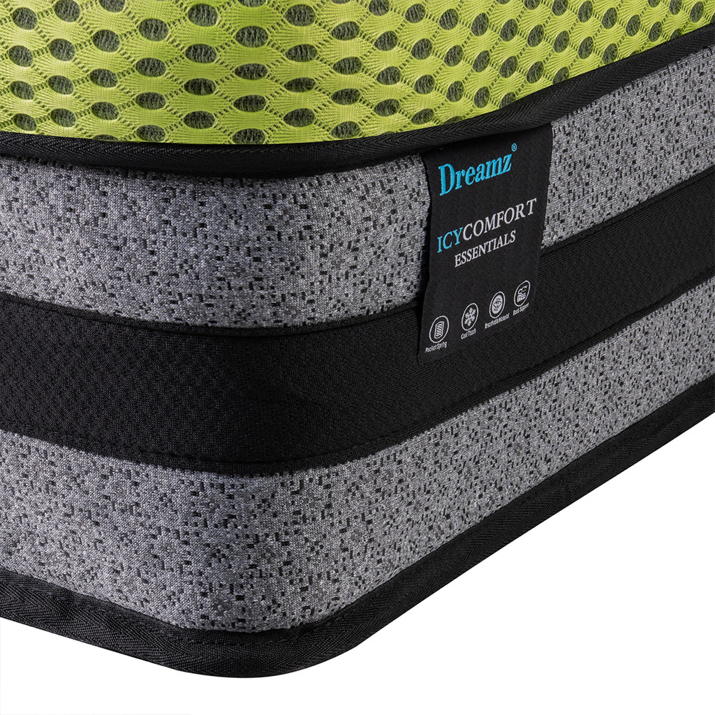 Dreamz King single Cooling Mattress Pocket-1954802859275063300