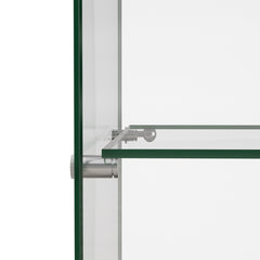 Stacked 169cm Tall Glass Display Cabinet 4 Tier-1954802399965220868
