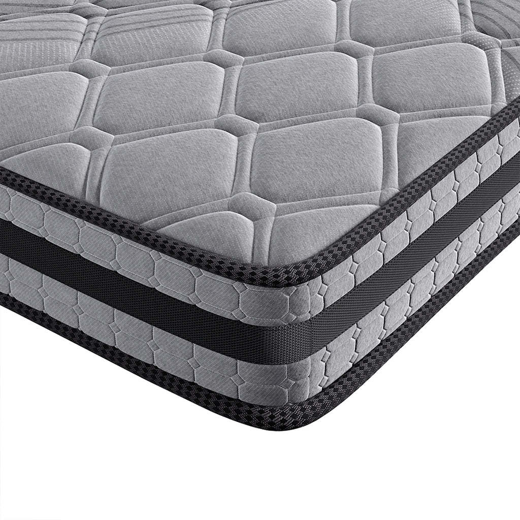 Lavio King Spring Mattress Grey Medium Firm-1954802375722143748
