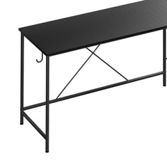 Levede Computer Desk Corner Desk Black-1954802381363482628