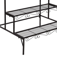 Levede Plant Stand 3 Tier Rectangle-1954802658384678916