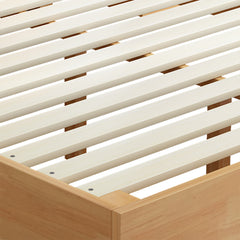 Levede Queen Rubberwood Bed Frame-1954802934042726404