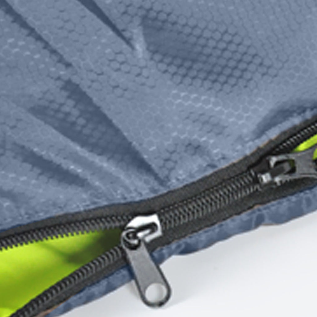 Mountview Double Sleeping Bag Bags Outdoor Grey-1954802649656332292