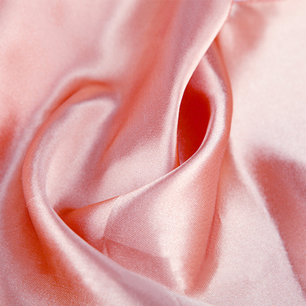 20x Satin Fabric Chair Sashes Cloth Coral-1954802692949938180