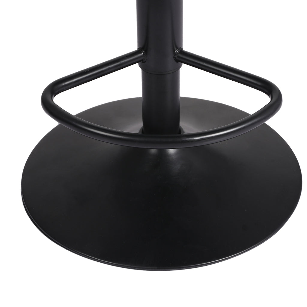 Levede 1x Kitchen Bar Stools Gas Lift Grey-1954802951721717764