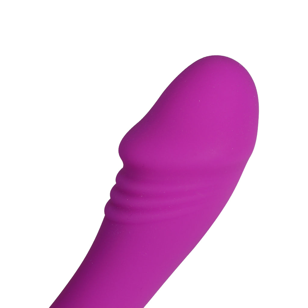 Urway Dildo Vibrator Realistic Heating Purple-1954802633952858116