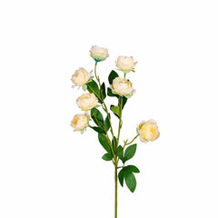 Lambu Artificial Flowers Silk Roses Yellow-1954802596778741764