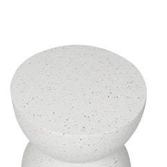 Levede Side Table Terrazzo Coffee Tables Beige-1954802989000691716