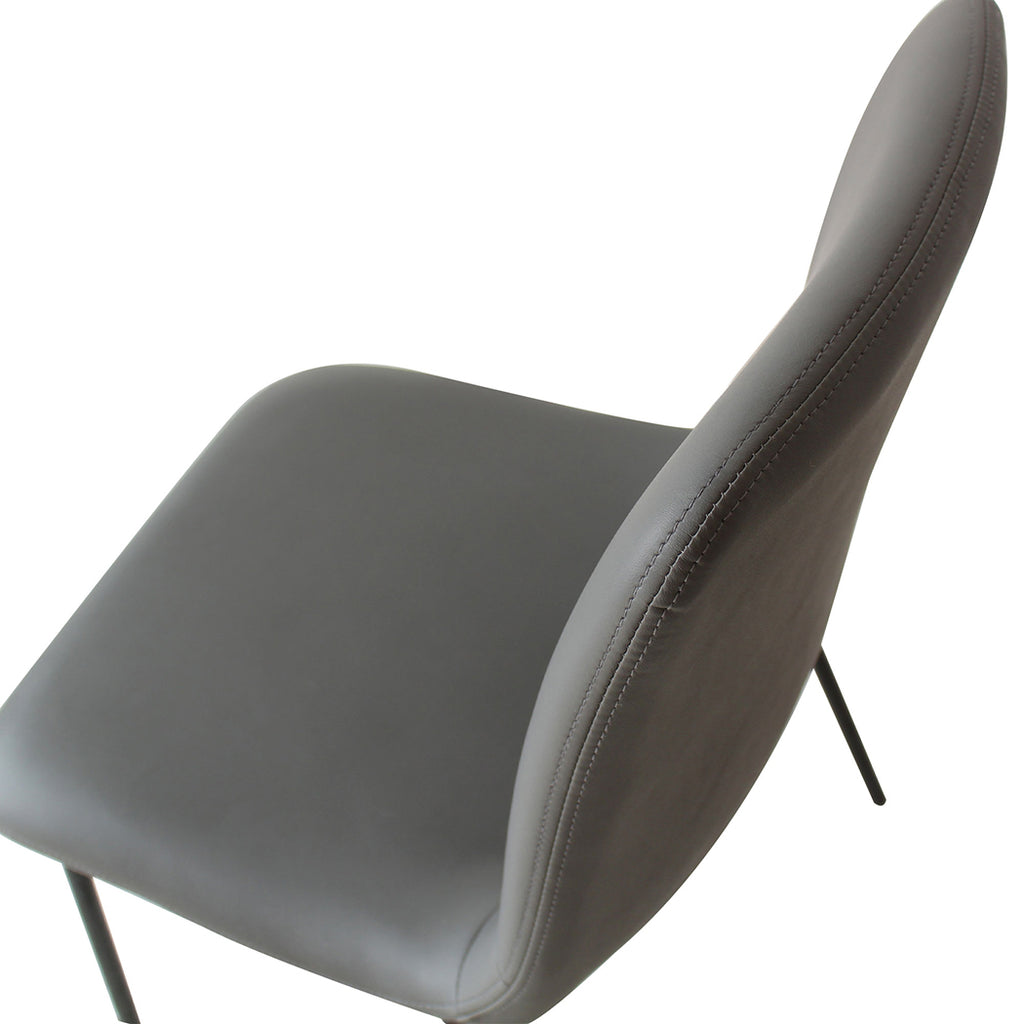 Levede Stackable Dining Chairs Kitchen Grey-1954802990997180420