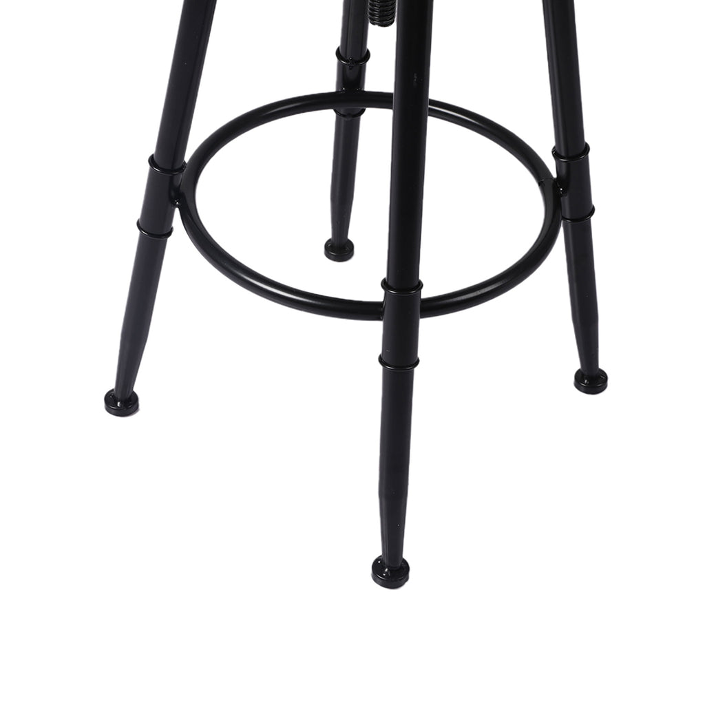 Levede 2x Bar Stool Kitchen Wooden PU-1963748915954192388