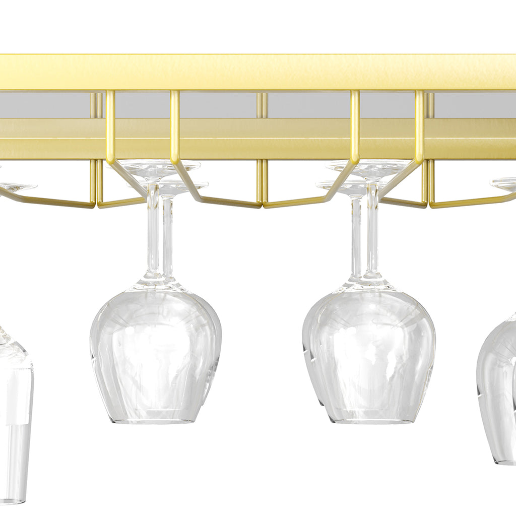 Levede Bar Cart Gold Drinks Serving Trolley 4 Tier-1963748907435560964