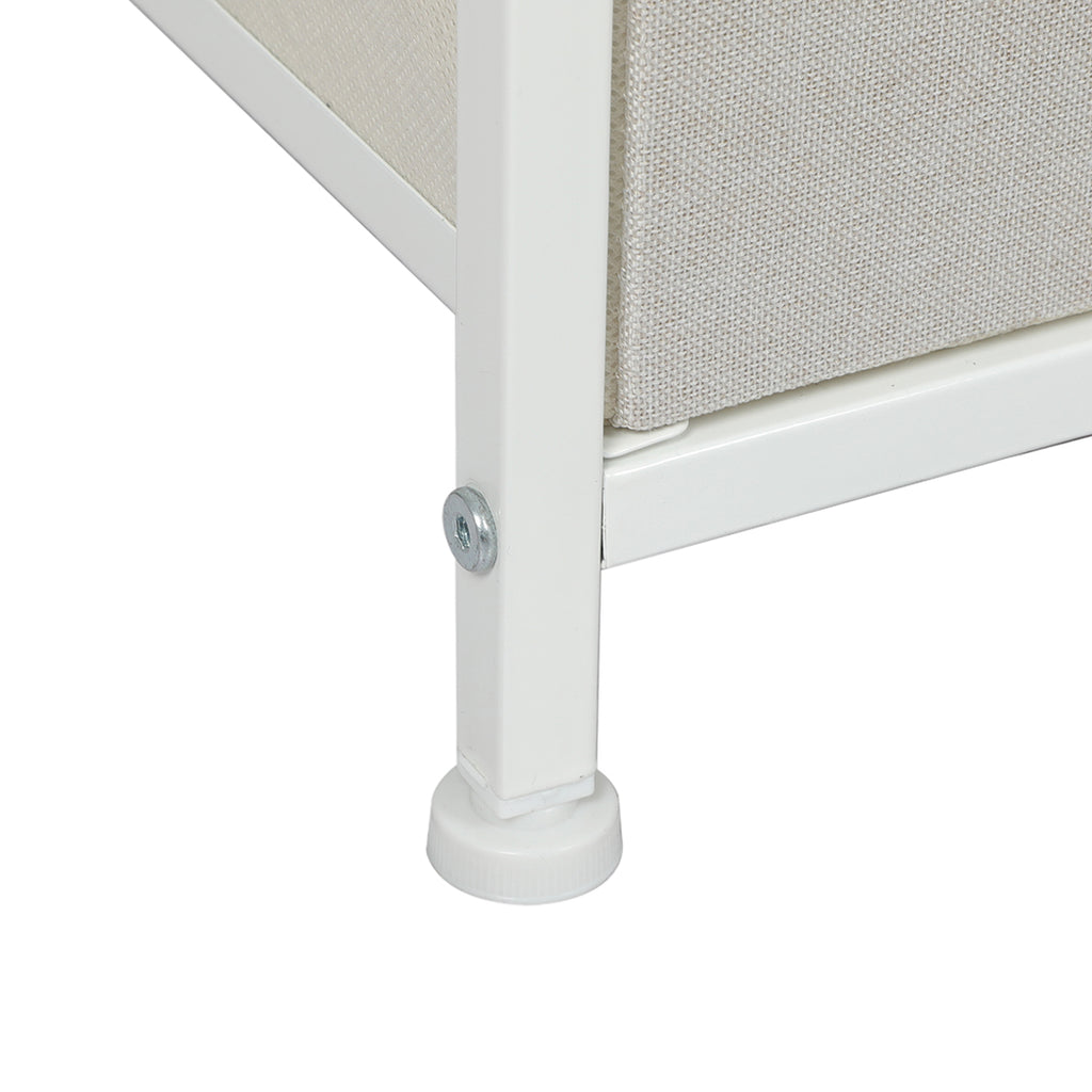 Levede Storage Cabinet Tower Chest Beige-1954802982616961028