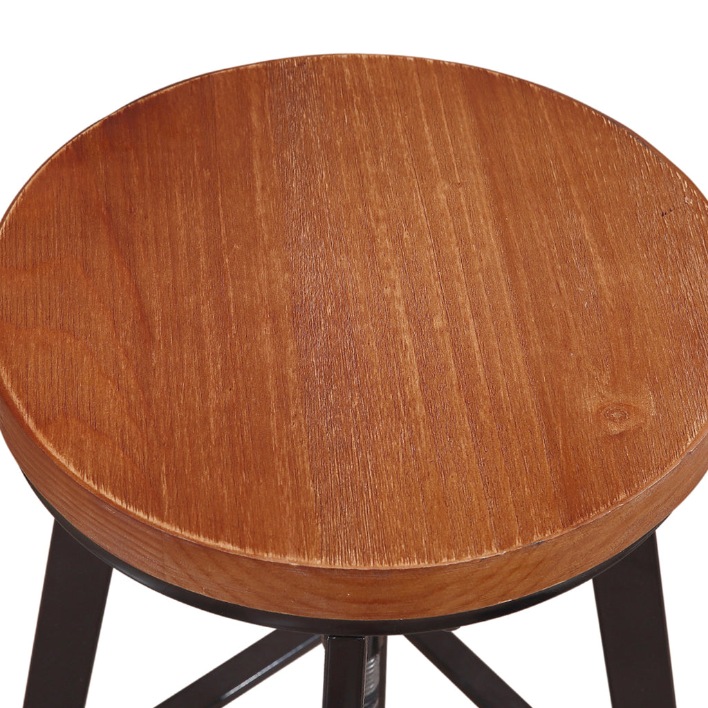 Levede 3pcs Bar Table Barstools Industrial-1954802950241128452