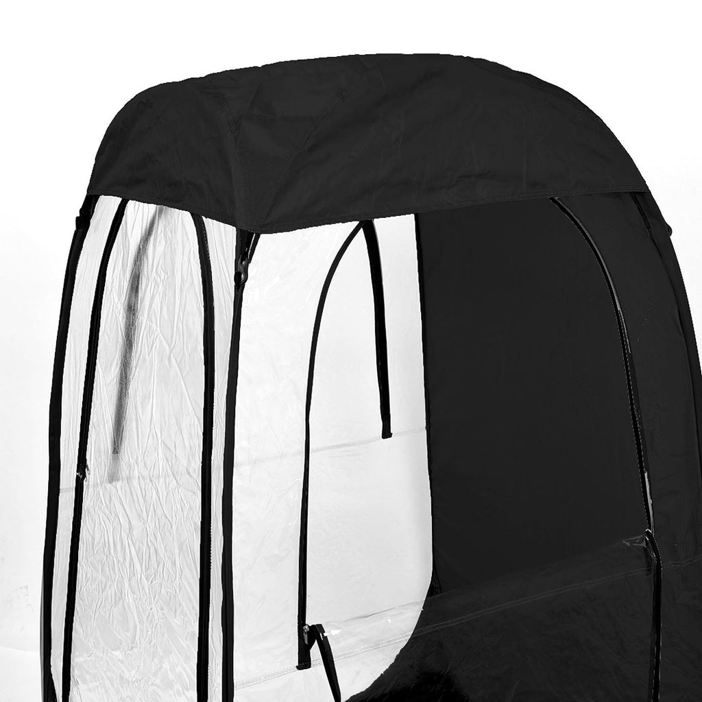 2x Mountview Pop Up Tent Camping Weather Black-1954802642677010436