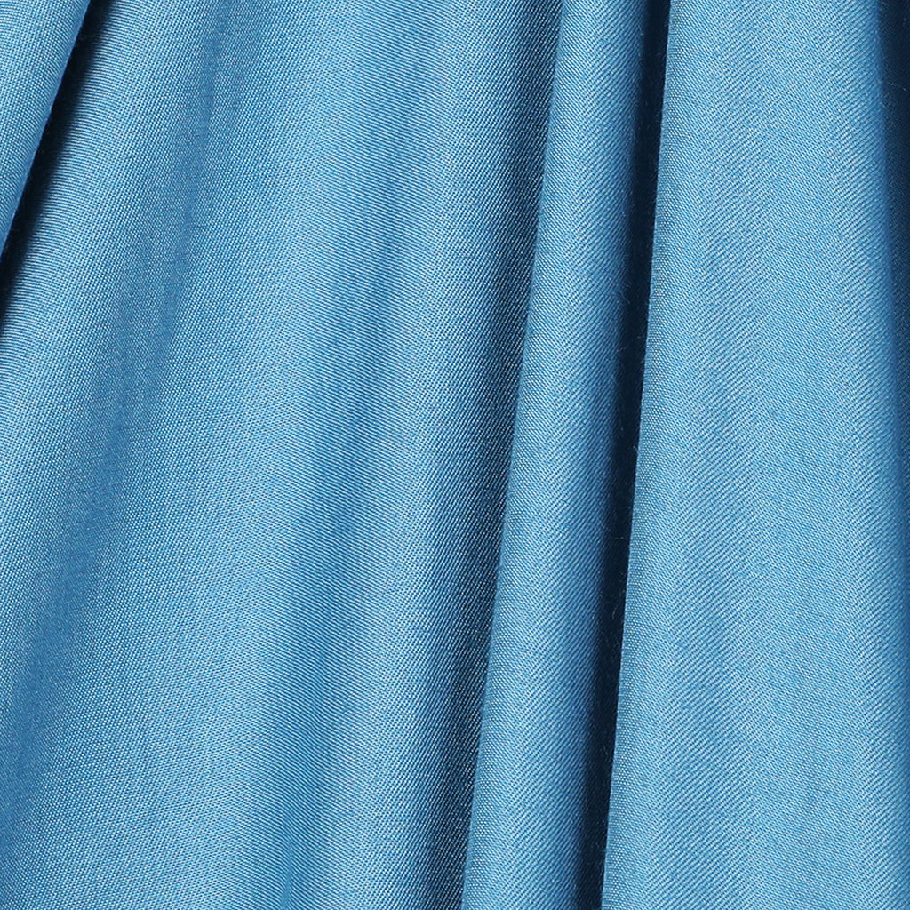 Dreamz 4pcs Double Size 100% Bamboo Bed Sheet Set in Blue Colour-1954802918599299076
