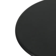 Levede Side Table Vintage End Round Black-1954802989973770244