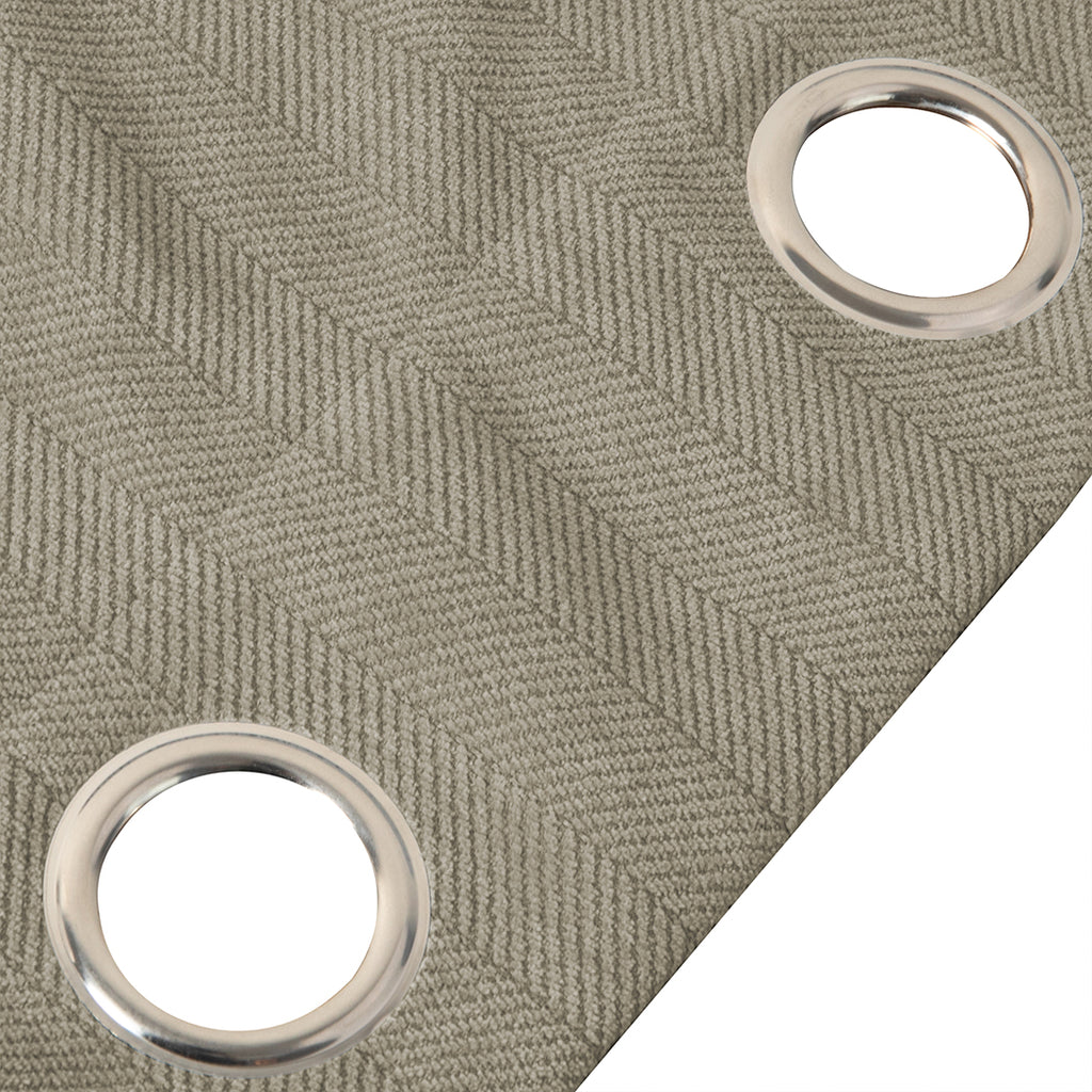 Marlow 2XBlockout Curtains Chenille 180x250 Coffee CD1016-180x250-DG-1954802976510054404