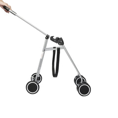 PaWz Pet Stroller Dog Cat Cage Carrier Black-1954802512892661764