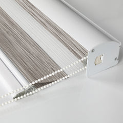 Marlow Blackout Zebra Roller Blind Curtains 90x210 Beige-1954802975117545476