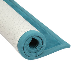 Marlow Coral Velvet Area Rugs Large Mat 120x200cm Blue-1954802461445328900