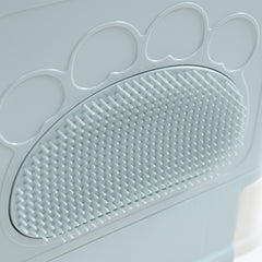 PaWz Foldable Cat Litter Box Tray Enclosed Blue-1954802552847601668