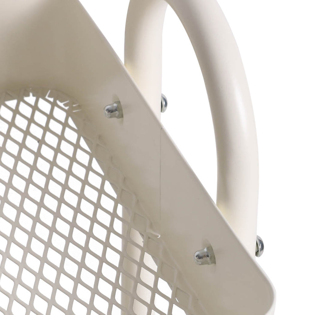 Levede 4 Tiers Kitchen Trolley Cart White-1954802729440382980