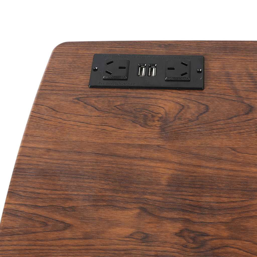 Levede Standing Desk Height Adjustable Brown-1954802680291528708