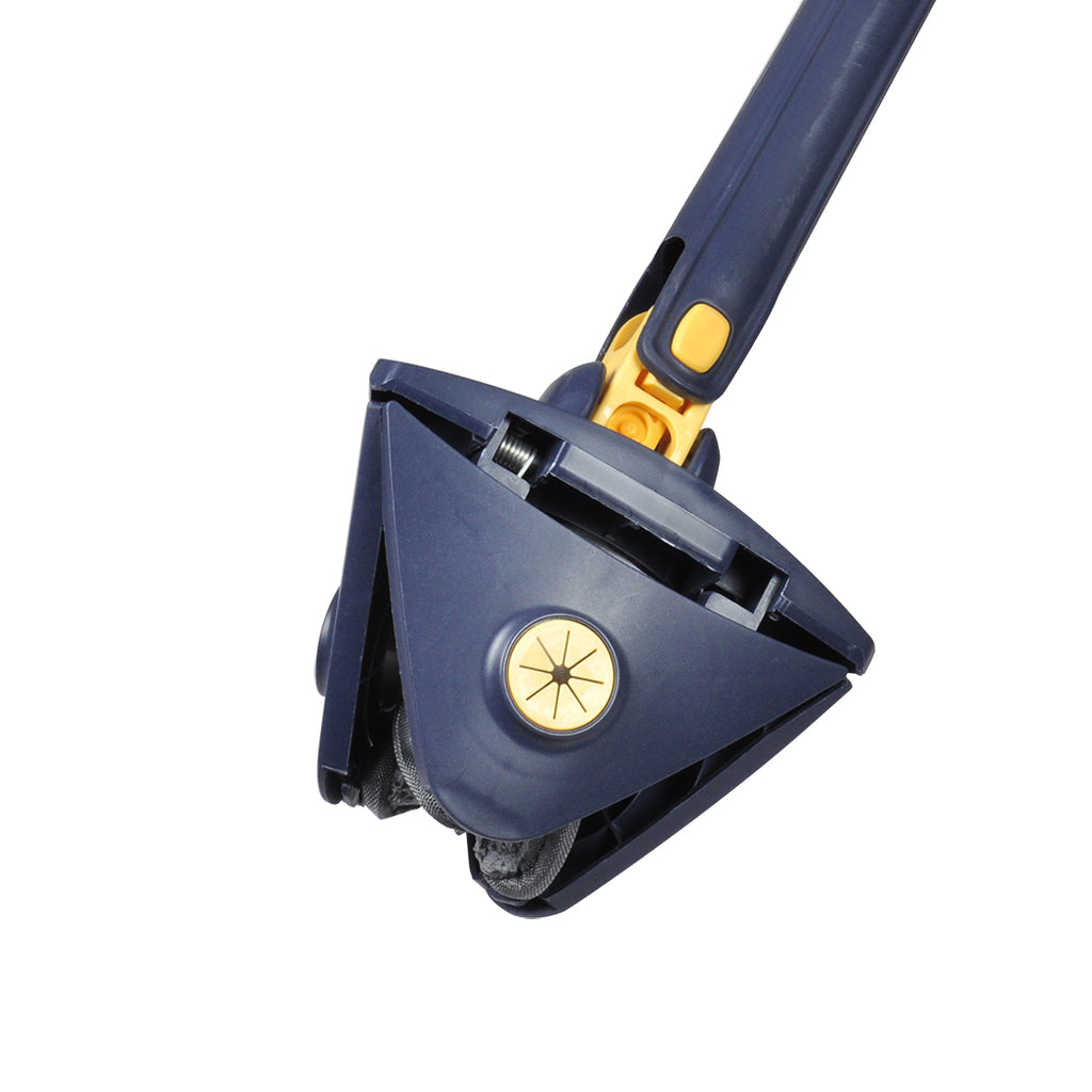 Cleanflo Cleaning Mop Dry Wet Triangle Blue-1954803000895737860