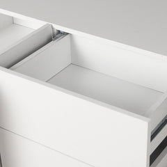 Levede Buffet Sideboard Storage Cabinet White-1954802987947921412