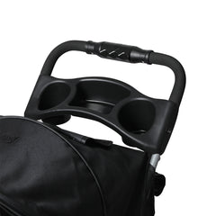 PaWz Large Pet Stroller Dog Cat Carrier Black-1954802605679054852