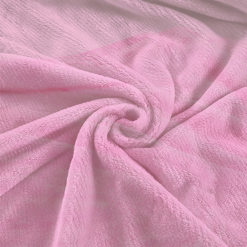 DreamZ 320GSM 220x240cm Ultra Soft Mink Pink Queen-1954802937716936708