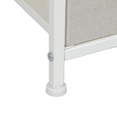 Levede Storage Cabinet Tower Chest Beige-1954802982222696452