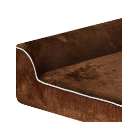 Pawz Orthopedic Dog Bed XL Coffee-1954802427551158276