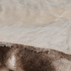 Dreamz Luxury Tie-dyed Blanket Brown 152cm x 203cm-1954802366846996484