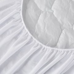 Dreamz Mattress Protector Topper Bamboo Double-1954802845337391109