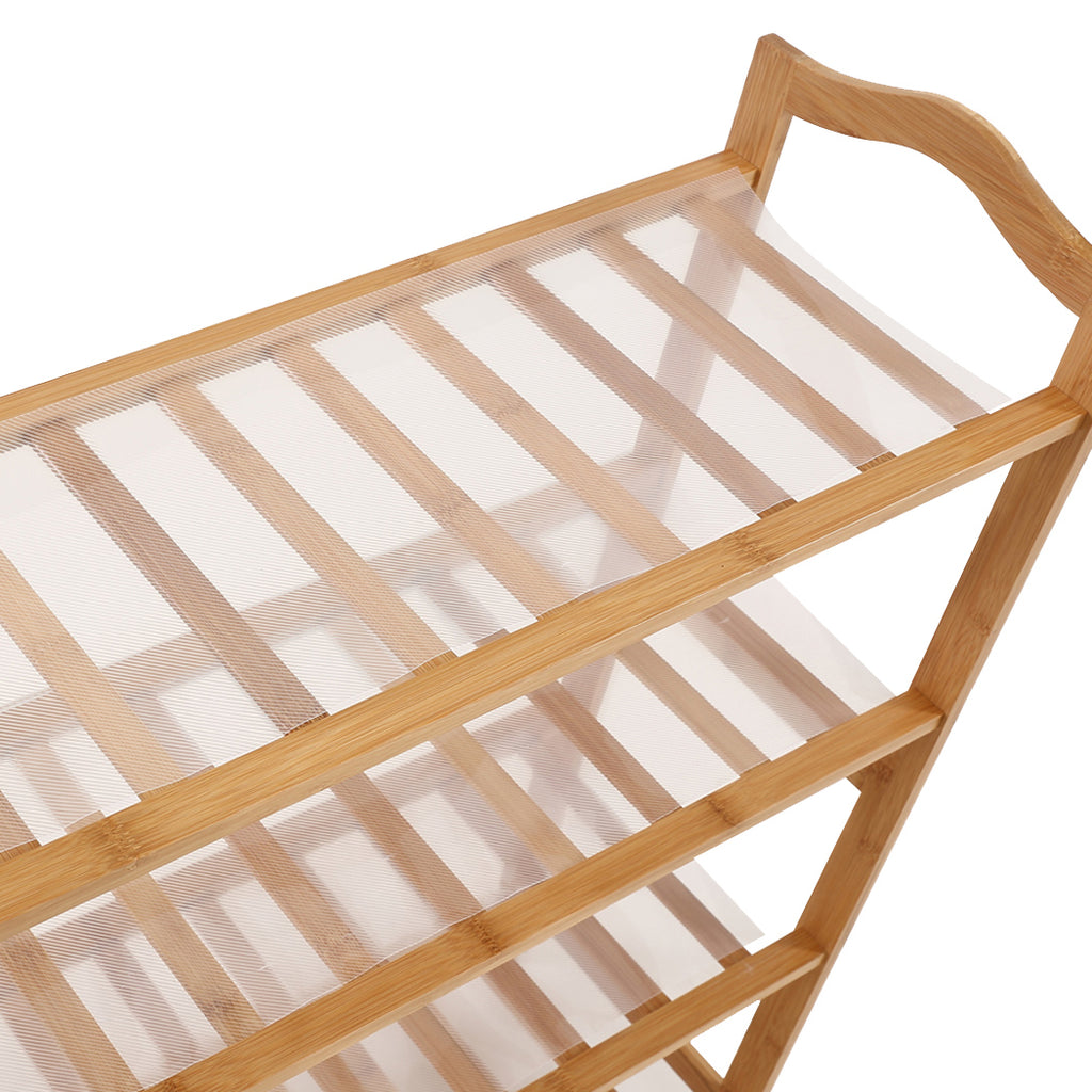 Levede Bamboo Shoe Rack Storage Wooden-1954802689703546885