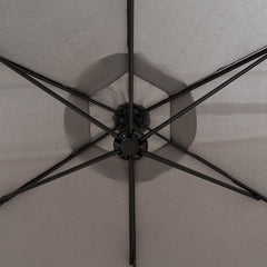 Mountview 3M Outdoor Umbrella Cantilever Grey Without Base-1954802871002337285