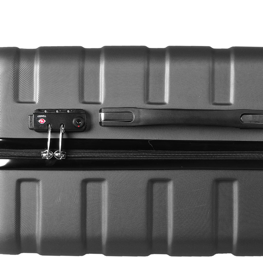 Slimbridge 3PC Luggage sets Suitcase Dark Grey-1954802817034227717