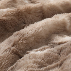 Dreamz Luxury Tie-dyed Blanket Brown 127cm x 152cm-1954802367232872453