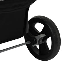 PaWz Large Pet Stroller Dog Cat Carrier Black-1954802605679054853