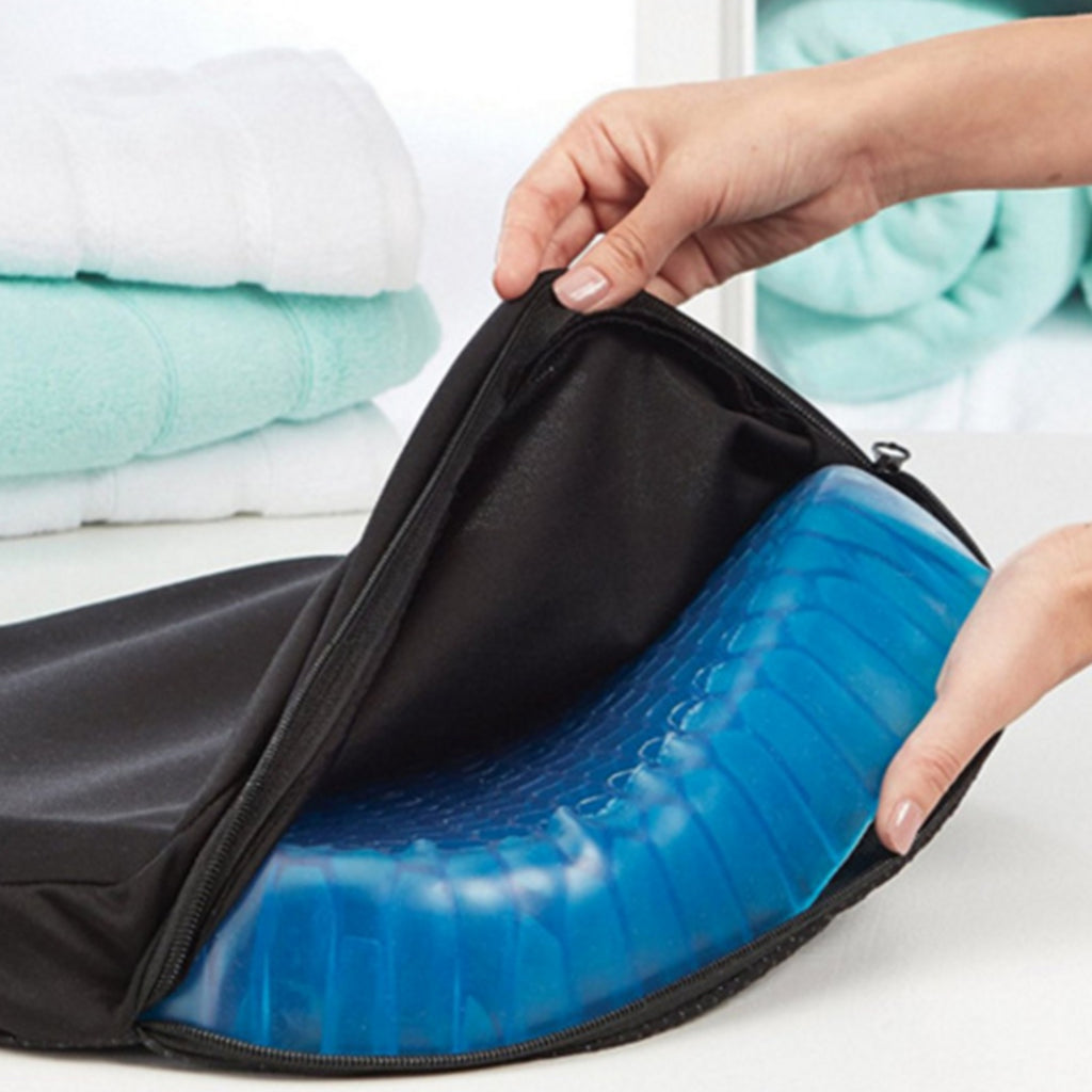 Gel Honeycomb Seat Cushion Flex Back-1954802721668337669