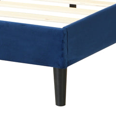 Levede Bed Frame Queen Size Mattress Blue-1954802930318184453
