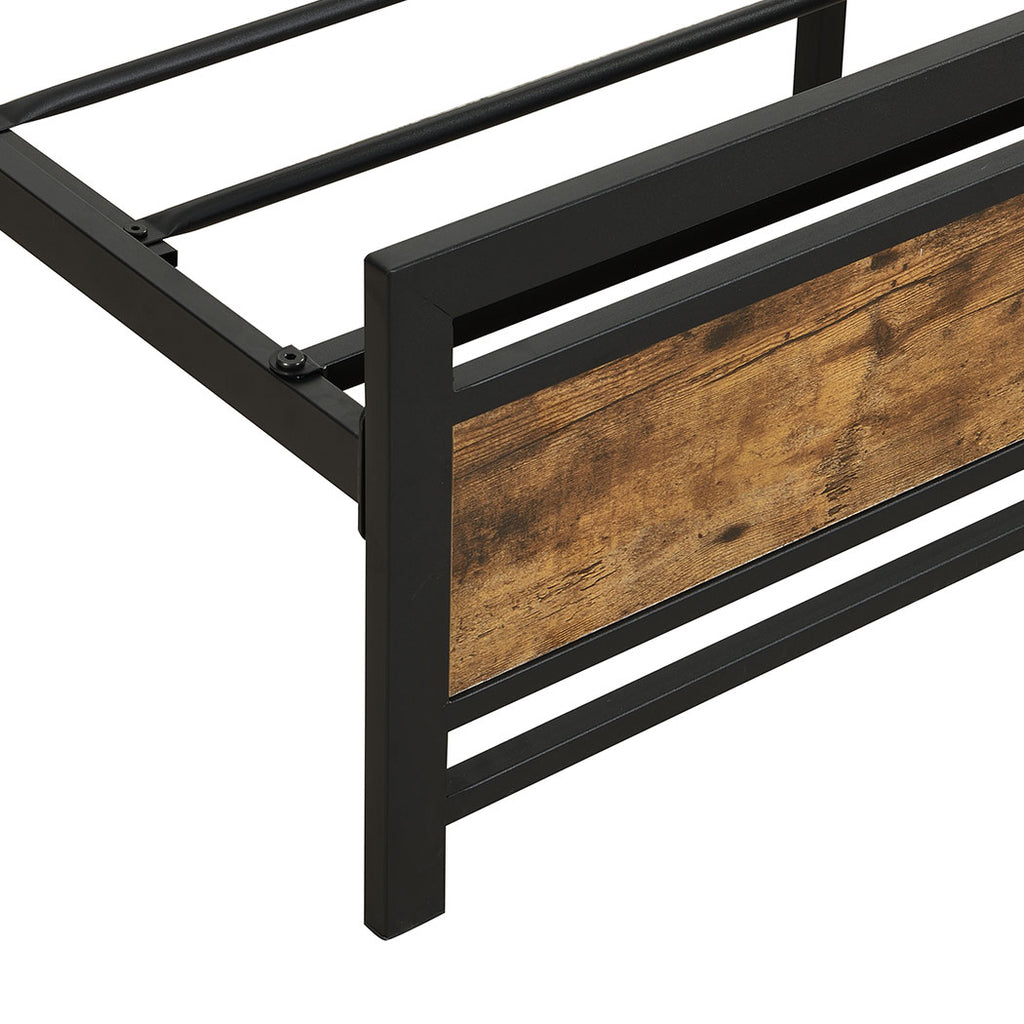 Levede Metal Bed Frame Queen Mattress-1954802925058527237