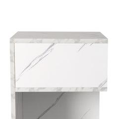 Levede 1xBedside Tables Drawers Side White-1954802869936984069